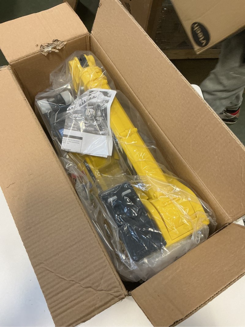 Condition photo showing New/Like New for Sunny Days Entertainment, LLC. Maxx Action 27'' 3-N-1 Crane Truck - Large Construction Vehicle with Lights, Sounds and Motorized Drive | Realistic Crane with Joystick Controllers