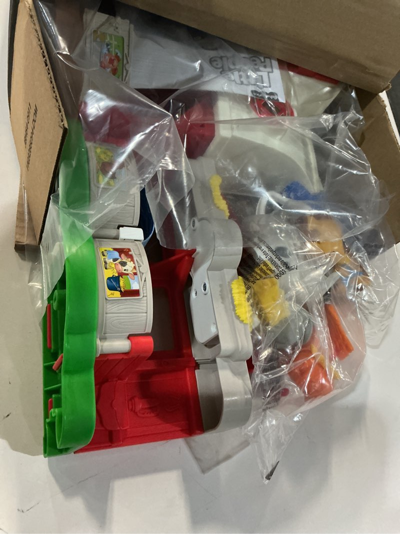Condition photo showing Good Condition for Fisher-Price Little People Toddler Learning Toy Caring for Animals Farm Playset with Smart Stages for Pretend Play Kids Ages 1+ years (Amazon Exclusive)