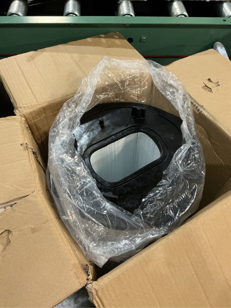 Condition photo showing Good Condition for 27002-0300s pool filter cartridge compatible with sta-rite system 2 modular media plm300 pool and spa cartridge filter. filters up to 300 square feet. equipped with air release assembly.