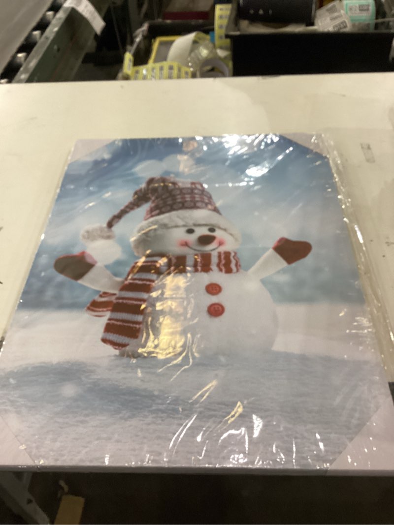 Daktenn wall art snowmen decor