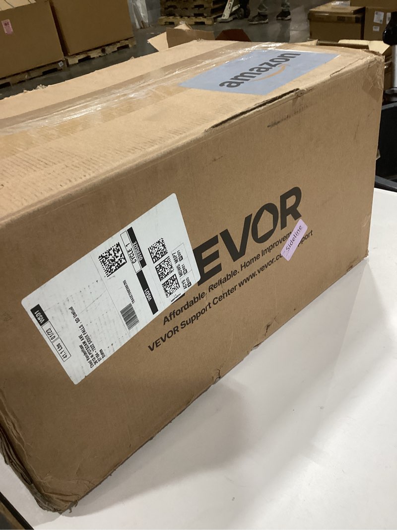 Condition photo showing As Is for VEVOR Bench Grinder, 8-inch Variable Speed Bench Grinder, 2000-3450RPM Table Grinders with 550W 5.0A 3/4Hp Induction Motor, 36/60-Grit Grinding Wheel & Adjustable Eye Shield for Sharpening Grinding 8 inch-550W