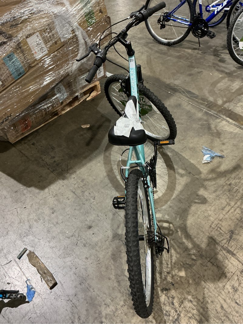 Condition photo showing As Is for huffy 26” rock creek women's 18-speed mountain bike, mint