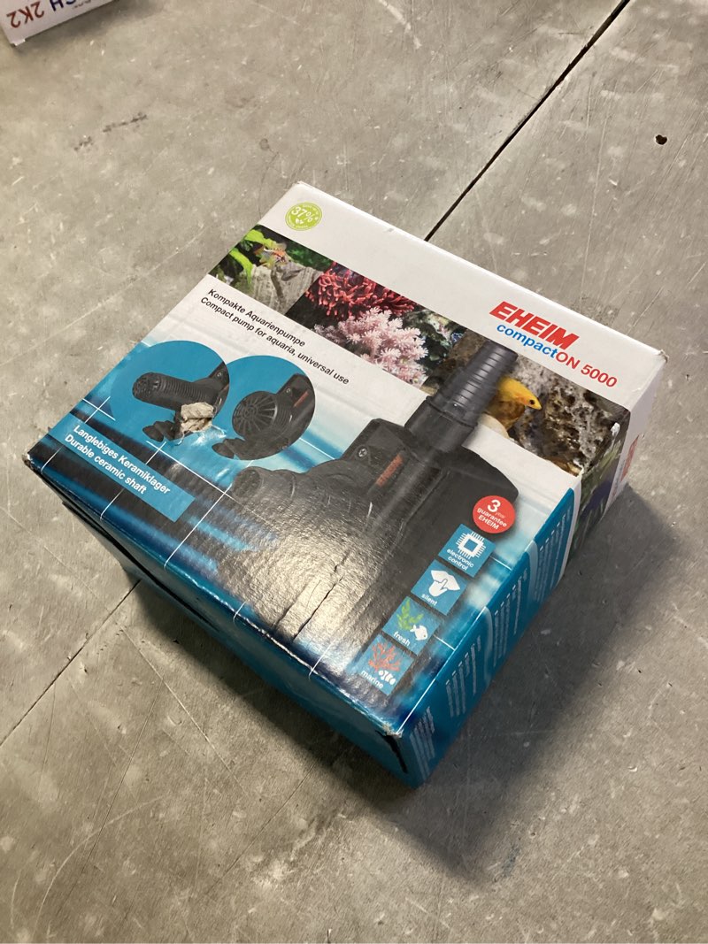 Condition photo showing New/Like New for Eheim 207206 Compact On 5000 Water Pump - 1320 GPH