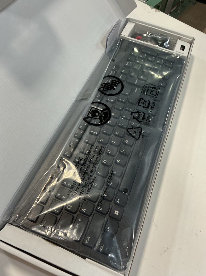 Condition photo showing Good Condition for Lenovo 510 Wireless Keyboard & Mouse Combo, 2.4 GHz Nano USB Receiver, Full Size, Island Key Design, Left or Right Hand, 1200 DPI Optical Mouse, GX30N81775, Black