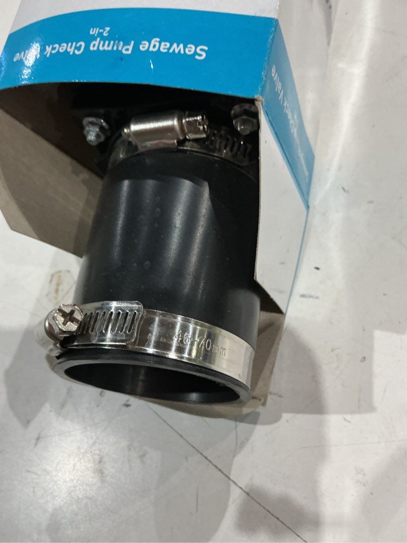Condition photo showing As Is for h2opro pvc check valve