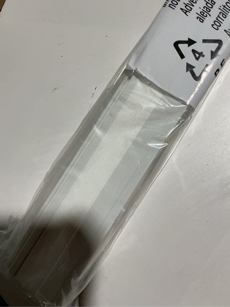 Condition photo showing Good Condition for LazBlinds Cordless Cellular Blinds, No Drill Light Filtering Honeycomb Shades for Indoor Windows, Insulated UV Protection Cellular Shades, Easy Inside Mount, 27" W x 48" H, White Light Filtering-white 27" W x 48" H