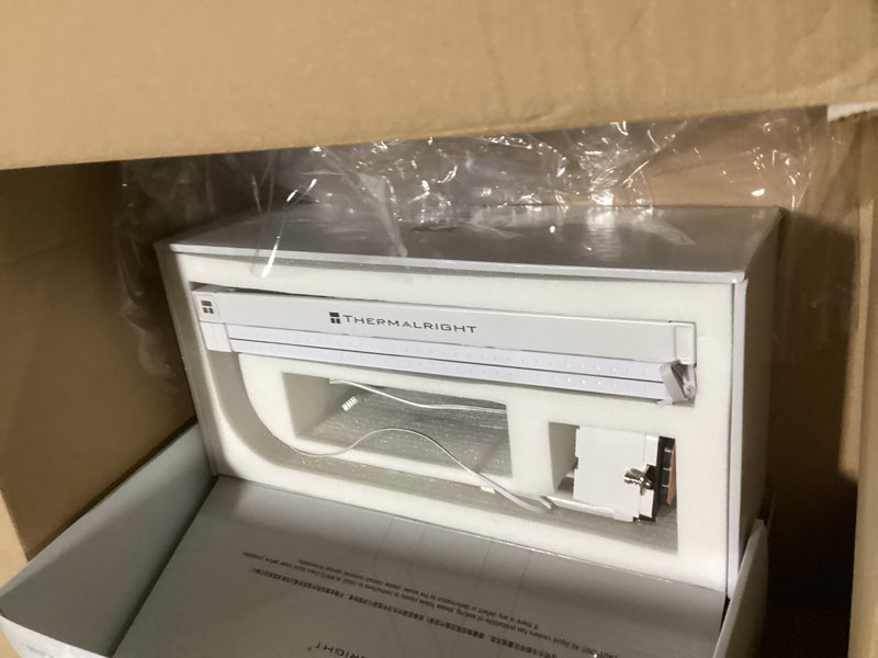 Condition photo showing As Is for Thermalright Trofeo Vision 360 ARGB White CPU Liqud Cooler,6.86-inch Magnetic IPS LCD Screen with 2400x1080 Resolution,Free to DIY a Variety of Themes,Liquid CPU Cooler for AM4/AM5,Intel lga1700/1851 TV360 ARGB WHITE