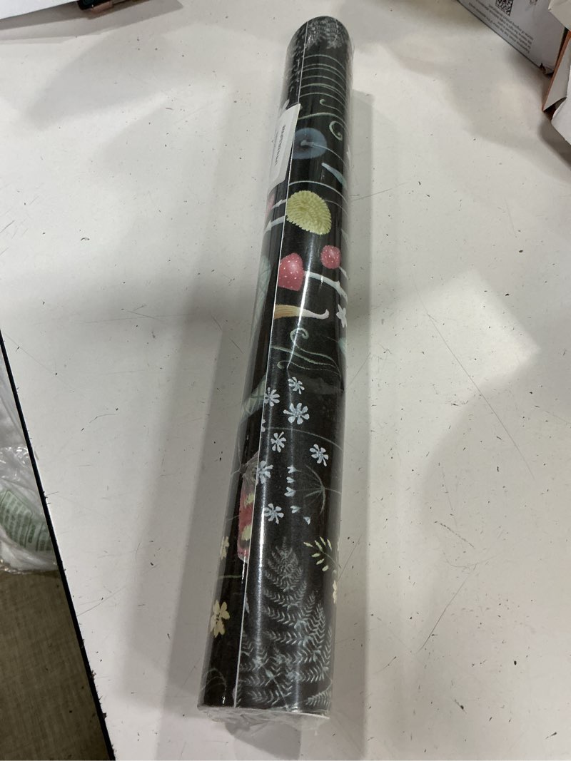 Condition photo showing New/Like New for fairytale forest moon and stars peel and stick wallpaper - animals - self adhesive - 17.7in x 236.2in 17.7" x 236.2"
