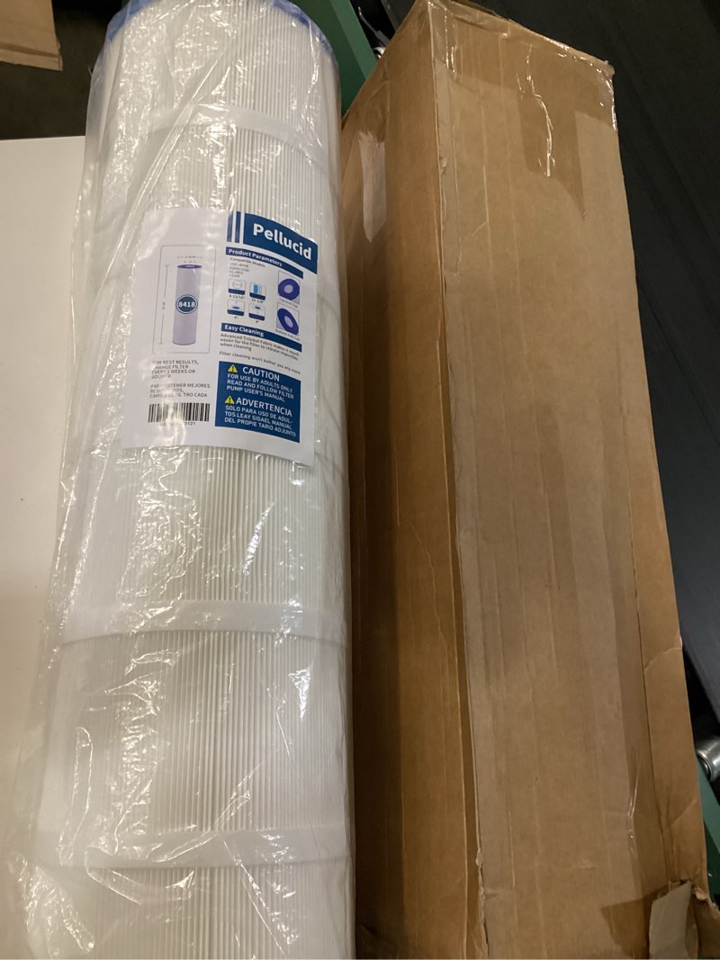 Condition photo showing New/Like New for jandy cs200 filter cartridge replacement for unicel c-8418,pjancs200,filbur fc-0823,200 sq.ft,1 pack