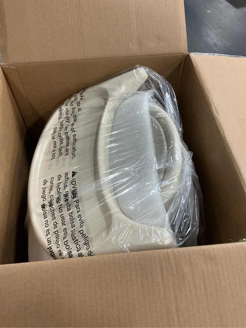 Condition photo showing Good Condition for Boppy Proper Posture Floor & Booster Seat - Ergonomic Infant Seat and Toddler Seat with Removable Washable Tray and Back Support for 4-36 Months - Oatmeal