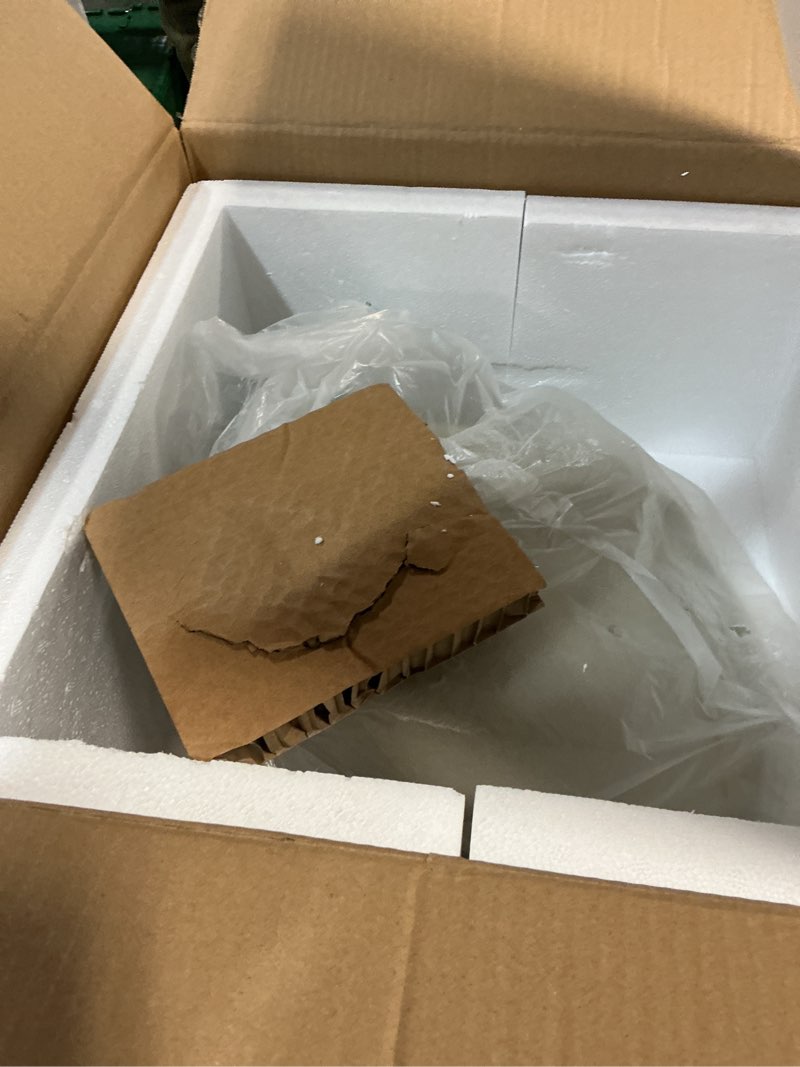 Condition photo showing New/Like New for Undermount Bathroom Sink Oval, 15.25” x 12” (Interior Size) Oval Porcelain Ceramic Undermount Bathroom Vanity Vessel Sink with Overflow, White White 15.25” x 12”