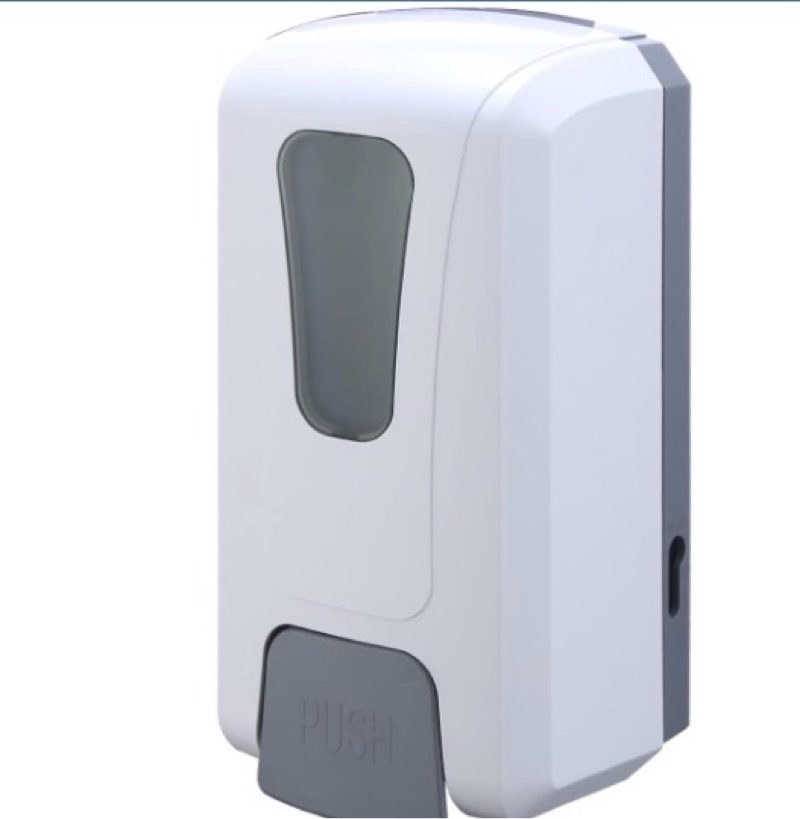 dispensador de jabón líquido de manos para baño y cocina, dispensador de jabón para platos de montaje en pared, dispensador de desinfectante de manos, champú para ducha, dispensador de jabón