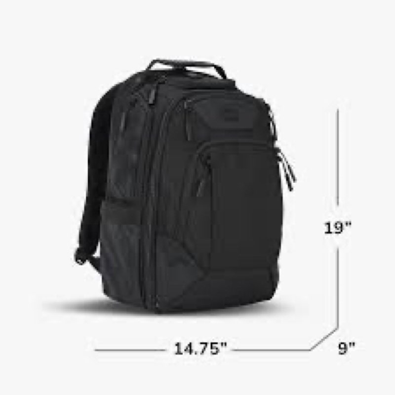 ogio renegade dna backpack (black) renegade dna black
