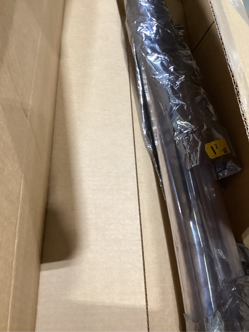 Condition photo showing As Is for 60x60 Inch Square Clear Plastic Table Protector for Dining Room Table Cloths Wipeable Vinyl Tablecloth Furniture PVC Protective Desktop Liner Cover Waterproof Tabletop Protection Desk Blotter Mat Pad Clear Rectangle 60"X60"