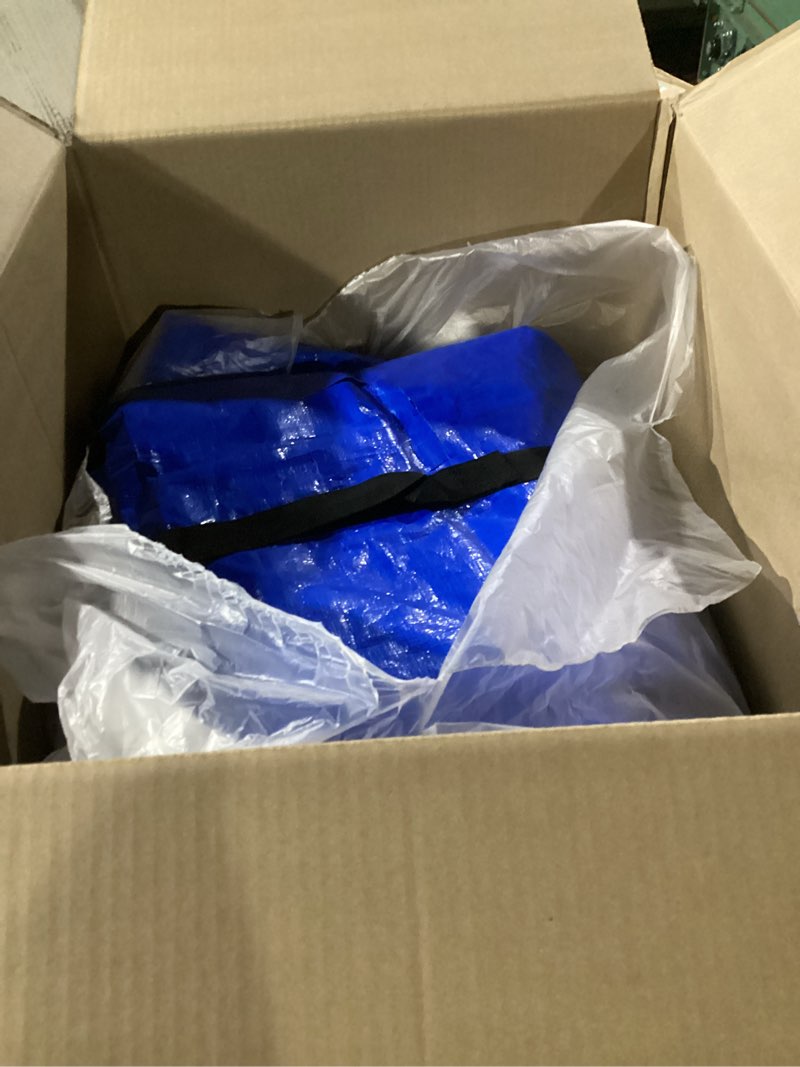 Condition photo showing Good Condition for better blue poly tarp 6’ x 8’ – lightweight 5 mil waterproof cover – durable, weatherproof, multipurpose protection for camping, roofing, construction blue - 5 mil 6 feet x 8 feet