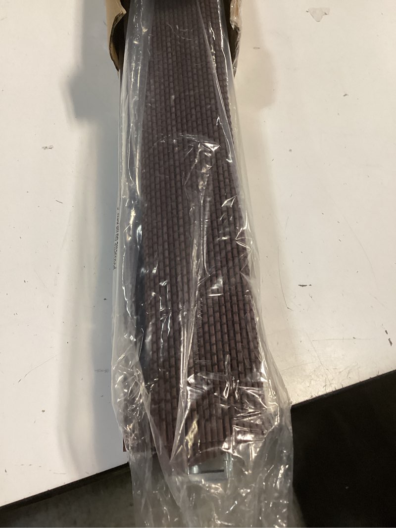 Condition photo showing Good Condition for lazblinds cordless bamboo roman shades, privacy blinds for interior windows, room darkening roll up bamboo blinds for home & patio, 26.5" w x 48" h, bdp-espresso privacy - espresso 26 1/2" w x 48" h