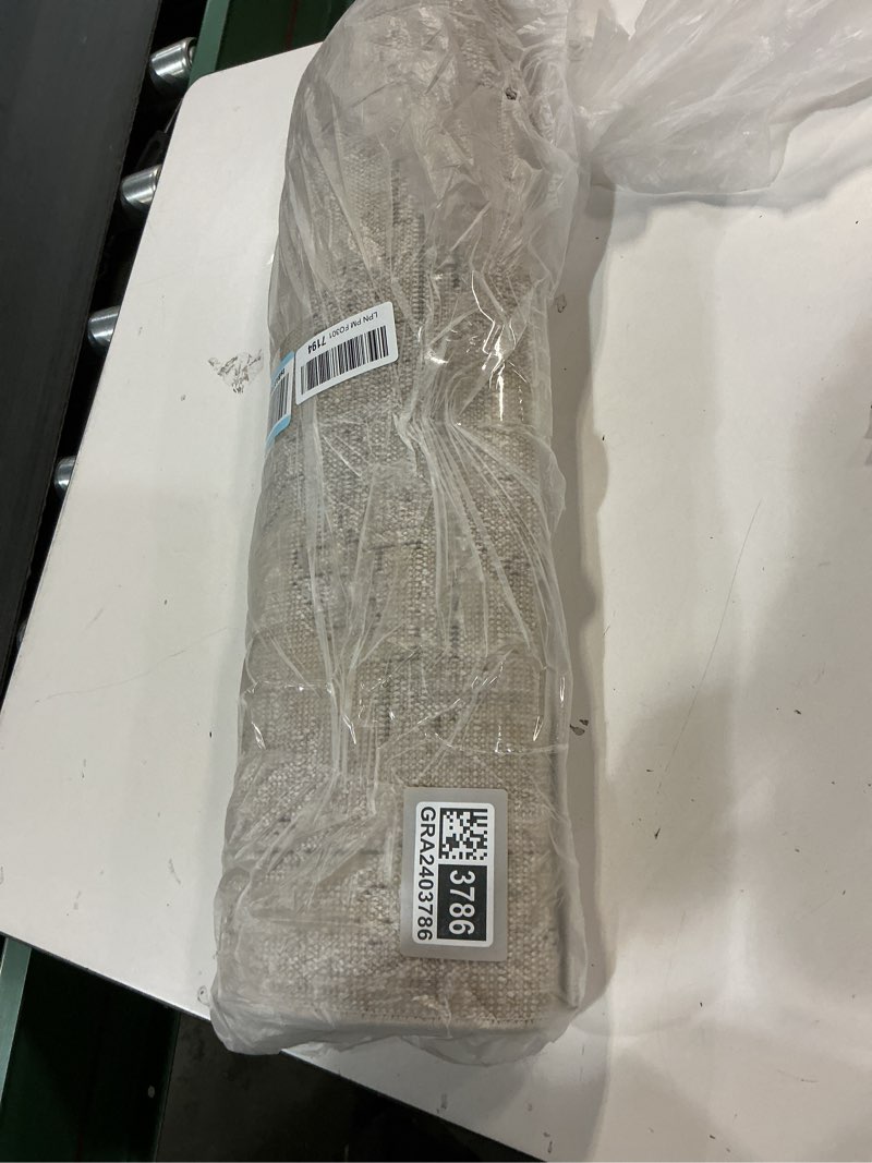 Condition photo showing Good Condition for nuLOOM Gena Distressed Transitional Medallion Runner Rug, 2' x 6', Light Gray 2' x 6' Light Grey