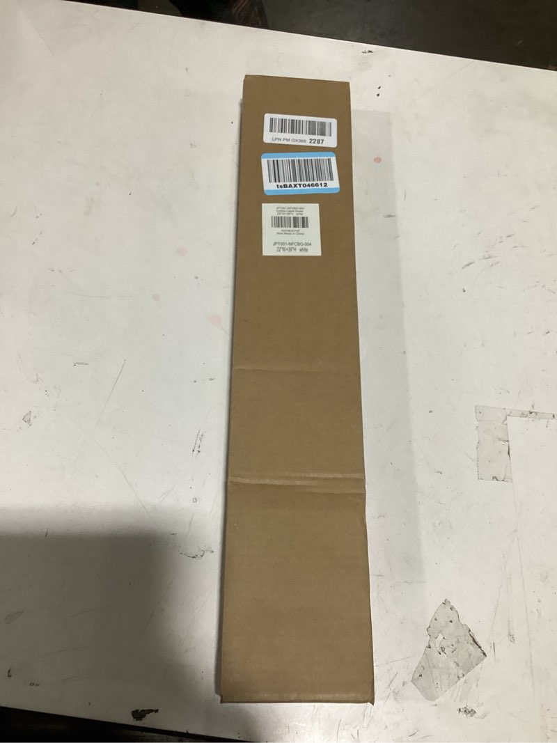 Condition photo showing As Is for changshade blackout cordless cellular shades for windows,honeycomb blinds with thermal insulation,uv protection,child safe,privacy light control,easy to install?20" w x 48" h,white?