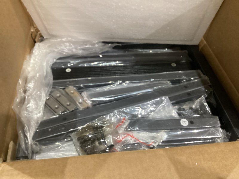 Condition photo showing Good Condition for Side Tables Set of 2, Sofa Table for Small Spaces, Narrow Side Table with 2-Tier Storage Shelf, Small End Tables for Living Rooms, Bedrooms, and Hallways (Black)