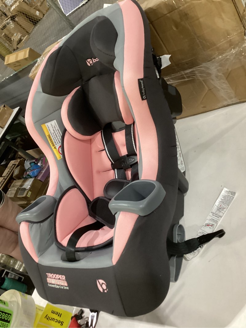 Condition photo showing Good Condition for baby trend trooper™ slim 3-in-1 convertible car seat, quartz pink quartz pink trooper slim