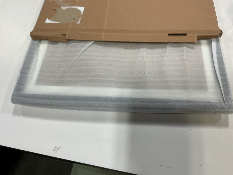 Condition photo showing Good Condition for Mxtallup 19x24 Picture Frames Solid wood,Display Pictures 17x22 Inch With Mat or 19x24 Inch Without Mat, Poster Frames 17x22 in Photo Frames Wood Black (T22B1924W1722)