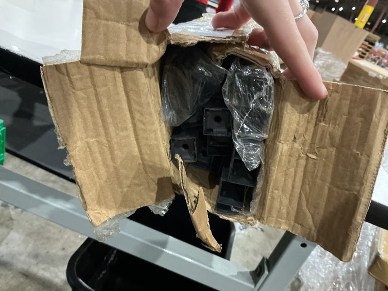 Condition photo showing As Is for similar to 24x36 snap frame black poster frames set of 2 front-loading frame metal click frame,coating aluminum profile with high definition plexiglass 24x36-2pcs