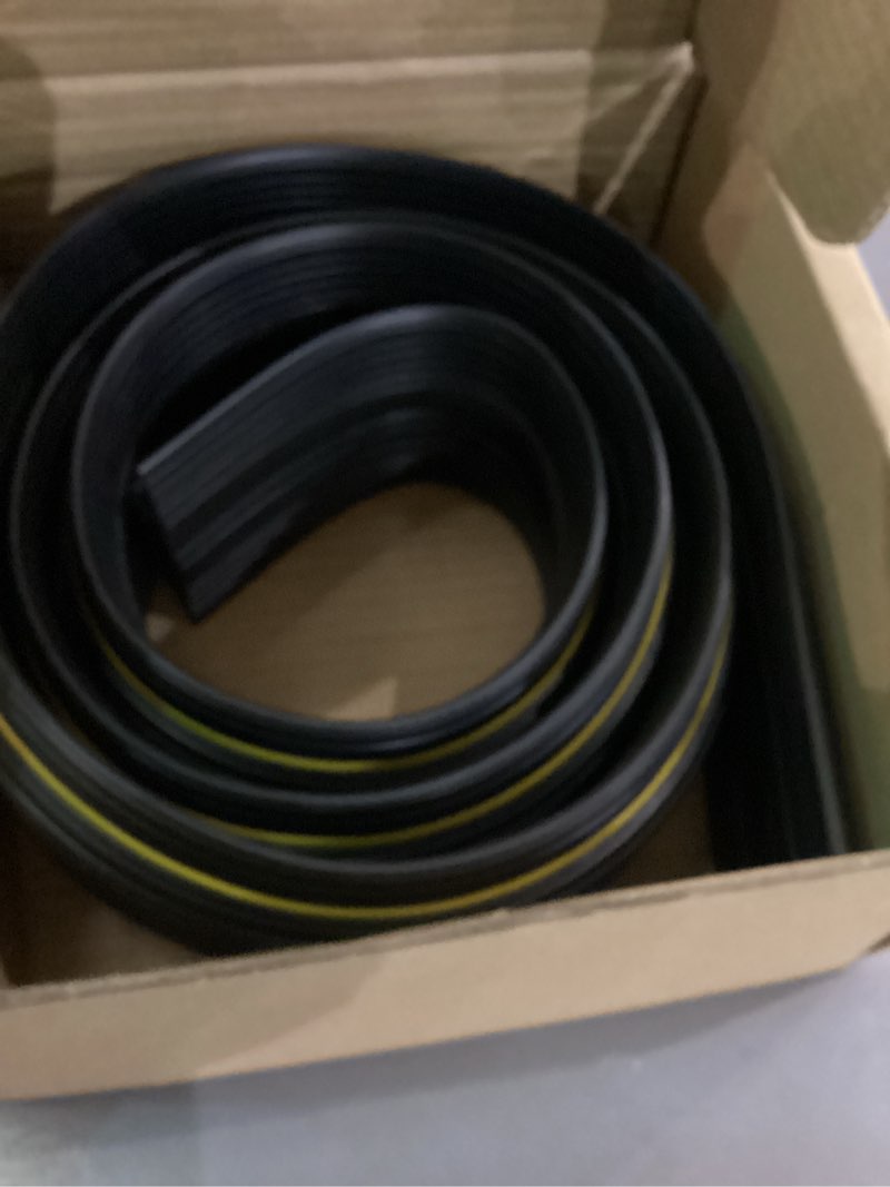 Condition photo showing Good Condition for 6.5FT Heavy Duty PVC Floor Cable Cover, Floor Cord Cover, Cable Protector Protect Wire for Indoor and Outdoor Cable Cavity = 0.94" (W) x 0.4" (H)(3 Channels