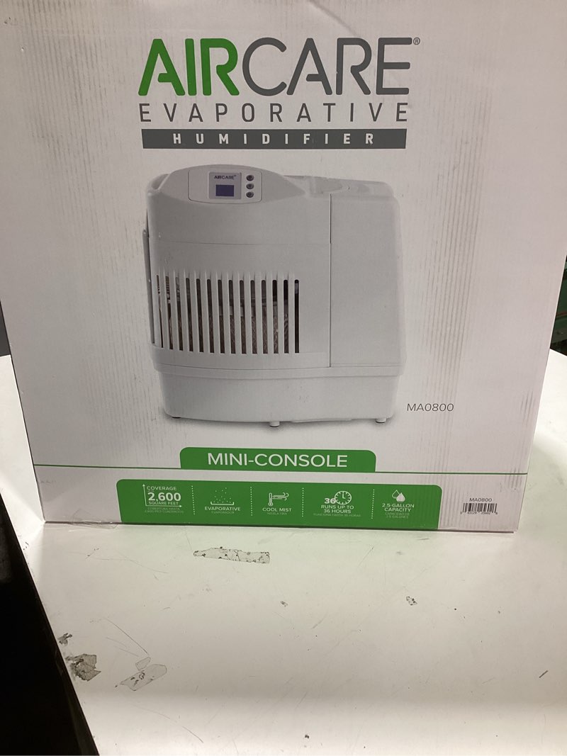 Condition photo showing New/Like New for AIRCARE MA Whole-House Console-Style Evaporative Humidifier (Mini-Console)