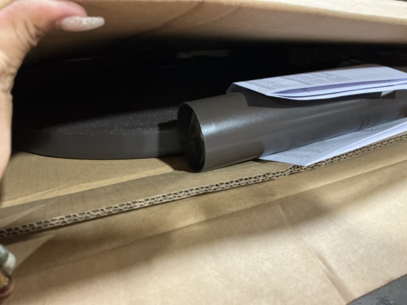Condition photo showing Good Condition for style selections 22-lb brown hdpe plastic patio umbrella base