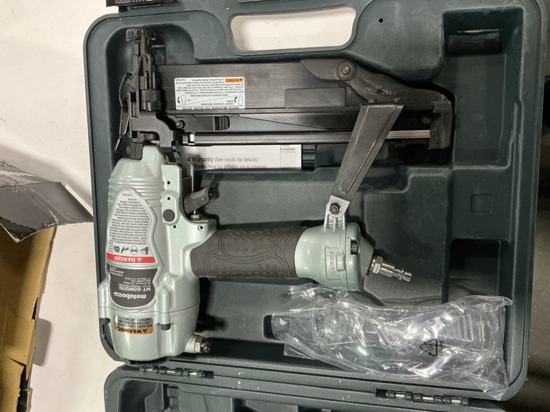 Condition photo showing Good Condition for Metabo HPT Finish Nailer with Air Duster, Pro-Preferred Pneumatic Power Nailers, Ideal for Molding, Chair Rail, and Cabinetry, Lightweight 3.7 lbs, 16 Gauge, 1? to 2-1/2? Finish Nails, NT65M2S NT65M2S Only