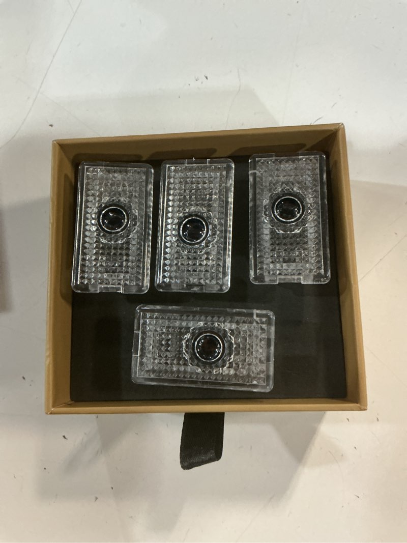 Condition photo showing Good Condition for 4pcs car door lights logo projector compatible with ls/es/is/lx/rx/gs/gx/rc/ux car accessories, no fade hd led car welcome projector lights, 3d ghost shadow puddle light 4pcs pure white