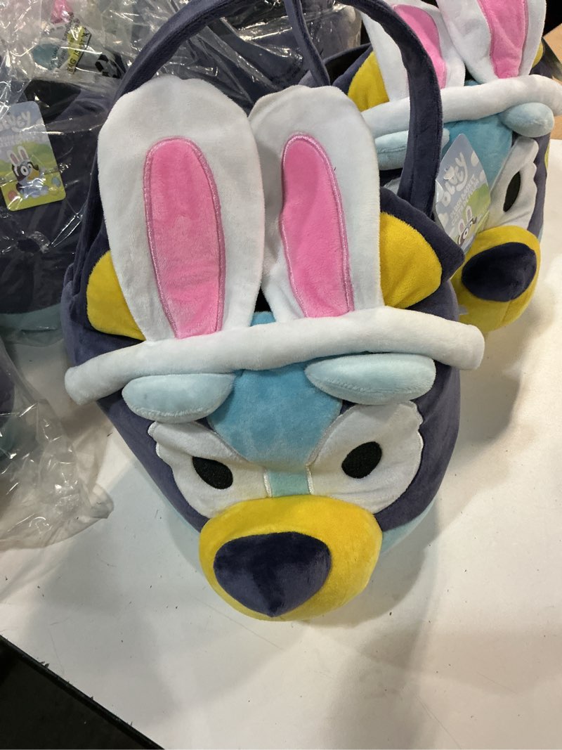 Condition photo showing Good Condition for ruz bluey easter basket, plush character bunny ears tote, large