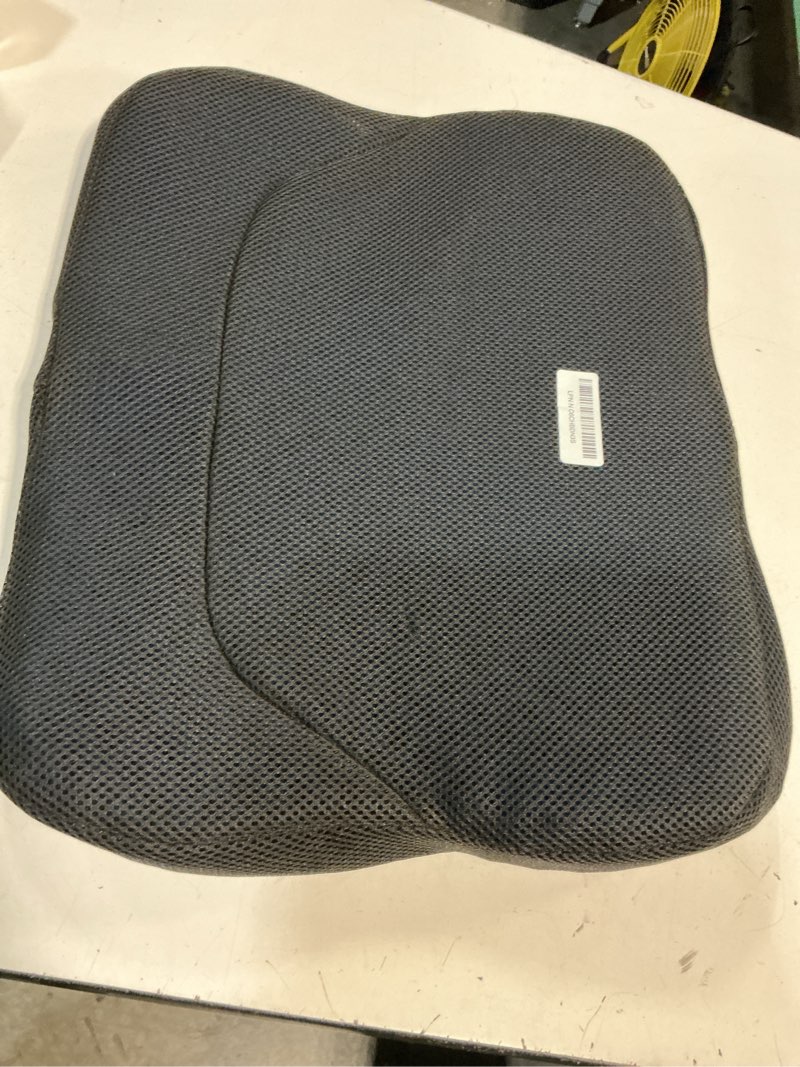 Condition photo showing As Is for extra thicker kayak seat cushion, waterproof kayak gel seat cushion for long sitting coccyx sciatica pain relief boat cushion kayak accessories pad for fishing canoe rowing stadium blue x-large