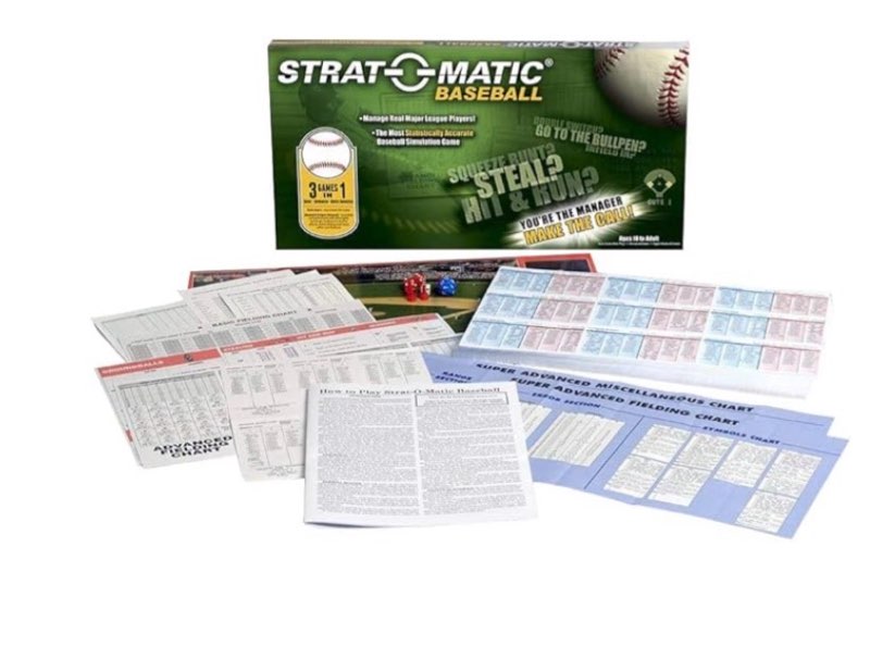 strat-o-matic baseball current edition game