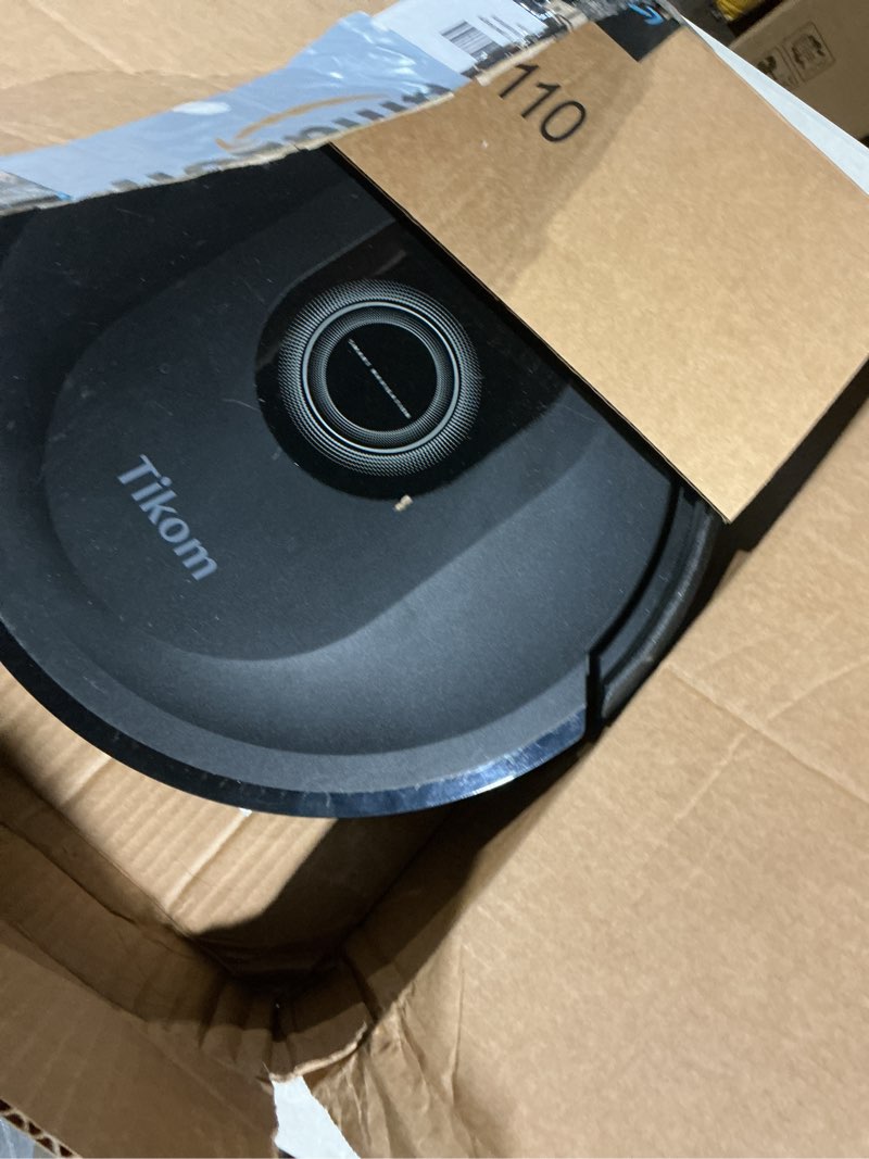 Condition photo showing As Is for Tikom Robot Vacuum and Mop Combo, 5000Pa Robotic Vacuum Cleaner, 150 Min Max, App & Remote Control, Ideal for Hard Floor, Carpet, Pet Hair, Self-Charge(G8000 Max)