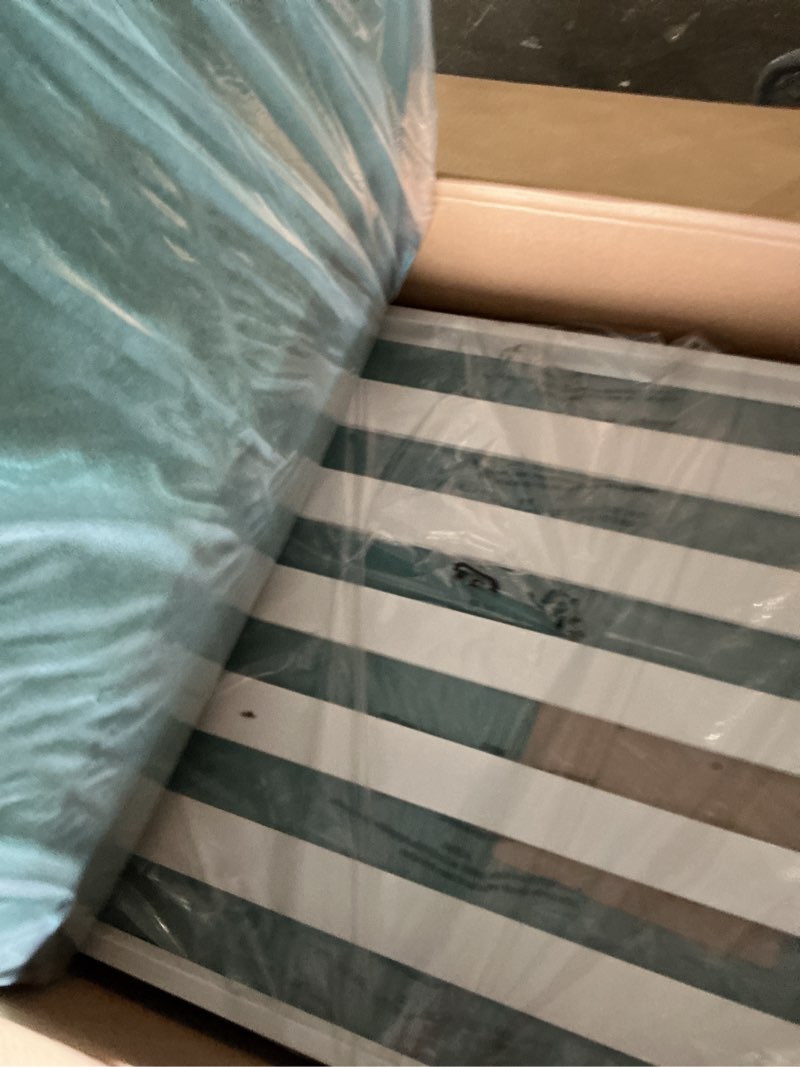 Condition photo showing As Is for green4ever ottoman