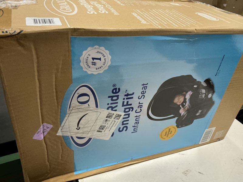 Condition photo showing Good Condition for graco® snugride snugfit infant car seat, baby car seat with anti rebound bar for extra safety, no-rethread harness, latch equipped carseat, baby essentials, gift for new parents, gotham gotham no style name