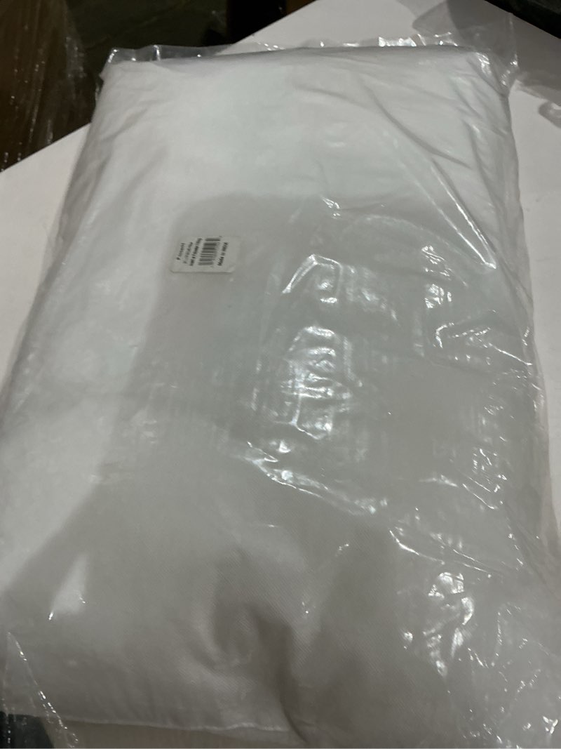 Condition photo showing Good Condition for creative co-op 24" l x 16" w olefin polyester filling pillow insert, 24" x 16", white