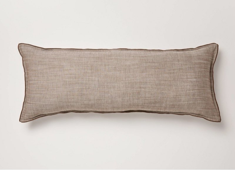 14"x36" oblong throw pillow brown - hearth & hand™ with magnolia