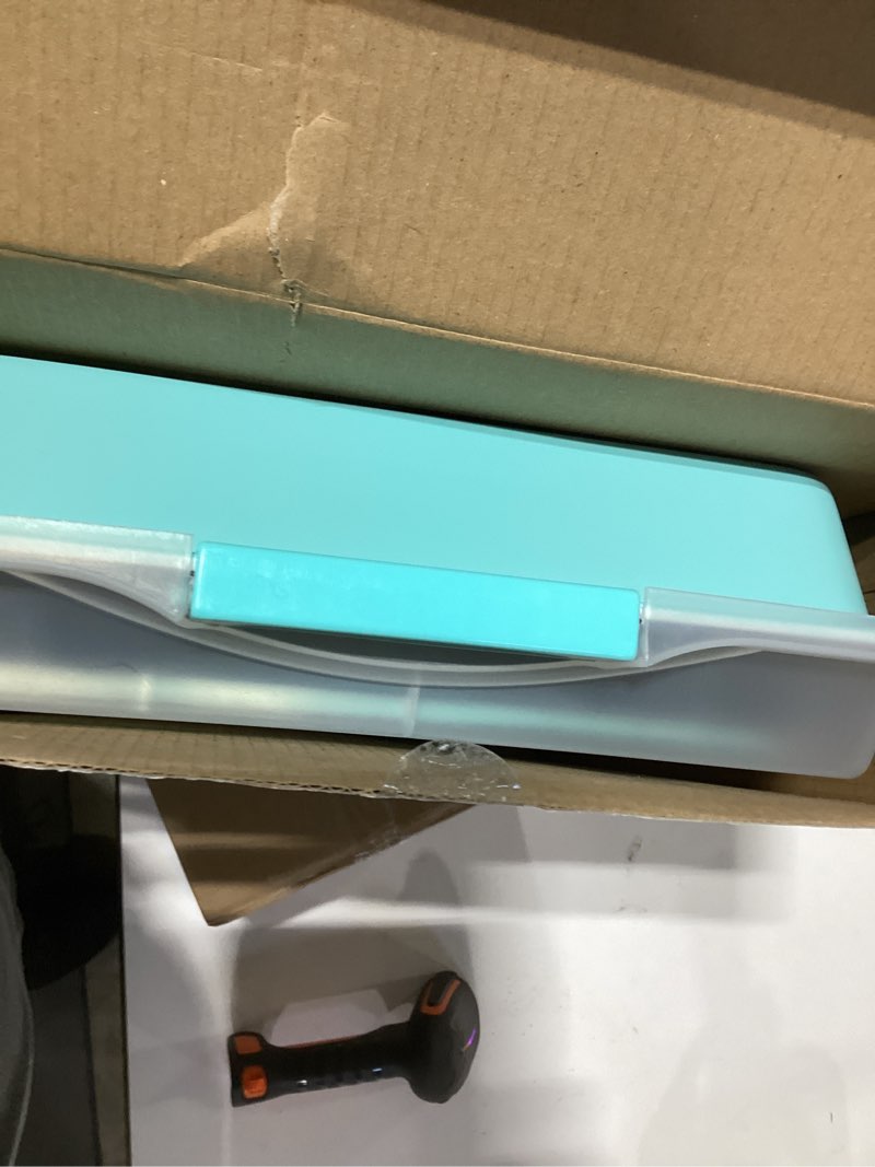 Condition photo showing As Is for Baking Sheet Pan with Lid, 15inch*10inch Non-Stick Ceramic-Coating Sheet Cake Pan with lid, Easy to Clean, Ovan Safe Baking Tray, Ideal for Party, and Outdoor Picnics