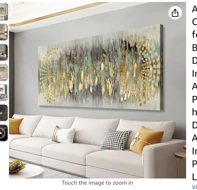 Abstract Pictures Canvas Wall Art for Living room Bedroom Wall Decor,Full of Imagination Wall Art Print Paitnings for home Decor,Morden Artwork An Inspirational Picture Smart Line Canvas Art size 20” x 40” inch 