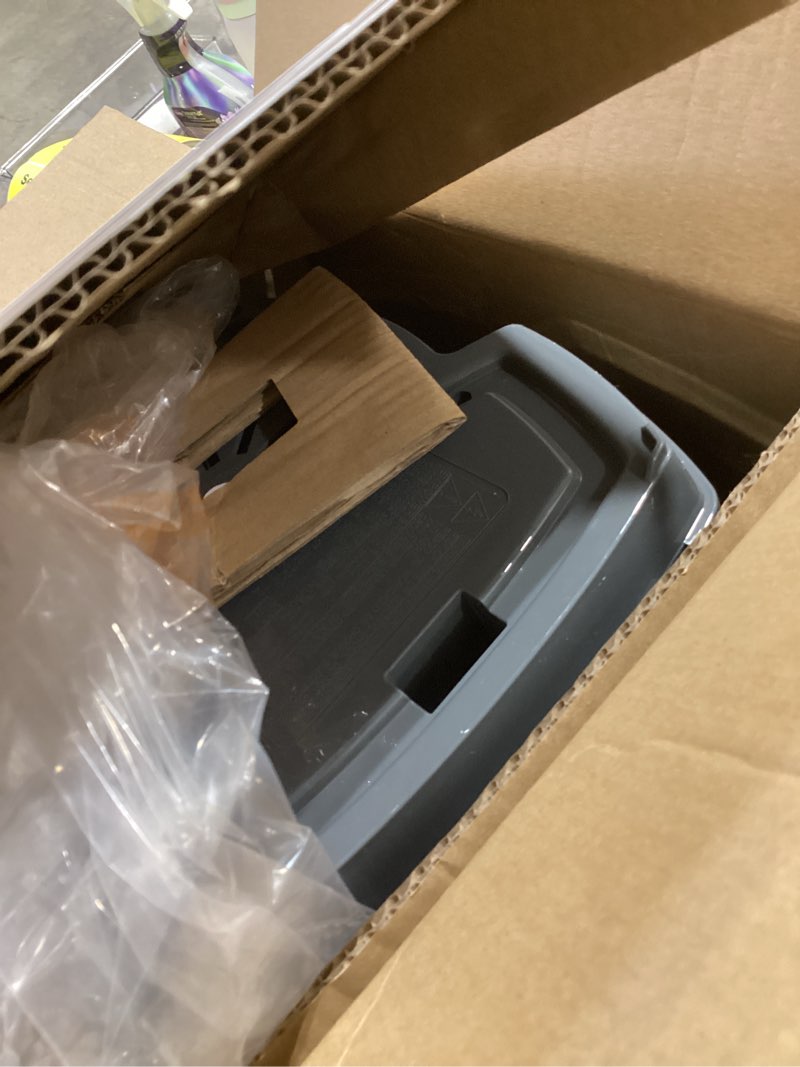 Condition photo showing As Is for BLACK+DECKER 12-Cup Digital Coffee Maker, Programmable, Washable Basket Filter, Sneak-A-Cup, Auto Brew, Water Window, Keep Hot Plate, Black Black coffeemaker