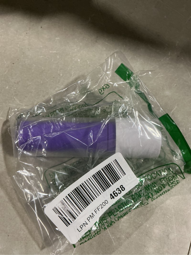 Condition photo showing As Is for purple toothpaste for teeth whitening, teeth whitening toothpaste, tooth stain removal, tooth stain removal colour corrector - 1 fl oz 1 fl oz (pack of 1)
