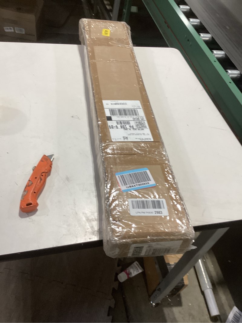 Condition photo showing New/Like New for EaseLife 48" Brushed Nickel Bi-Folding Sliding Barn Door Hardware Track Kit for 4 Closet Door,Top Mount,Heavy Duty,Slide Smoothly Quietly,Easy InstallNo Door (Track Length 52" for Four 12" Wide Door)