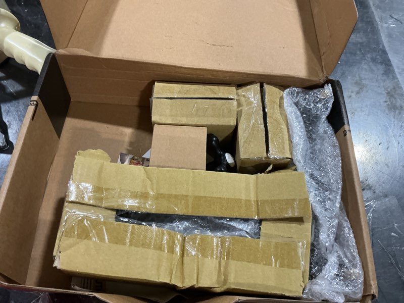Condition photo showing Good Condition for kingston brass ks7240ax 8-inch center wall mount bathroom faucet, matte black