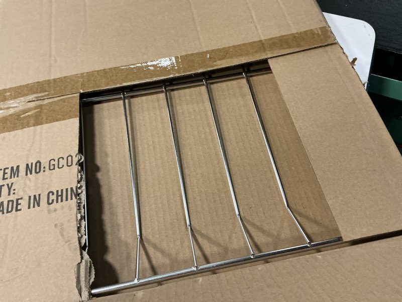 Condition photo showing Good Condition for upgraded dg75-01001c oven rack replacement for samsung stove oven parts, dg75-01001d range rack-flat for samsung oven accessories nx60a6511ss ne63a6511ss dg75-01001a 304 stainless steel oven rack 1pcs