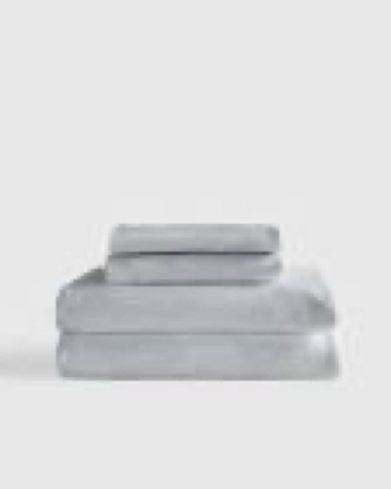 quince bamboo sheet set, twin xl, mist