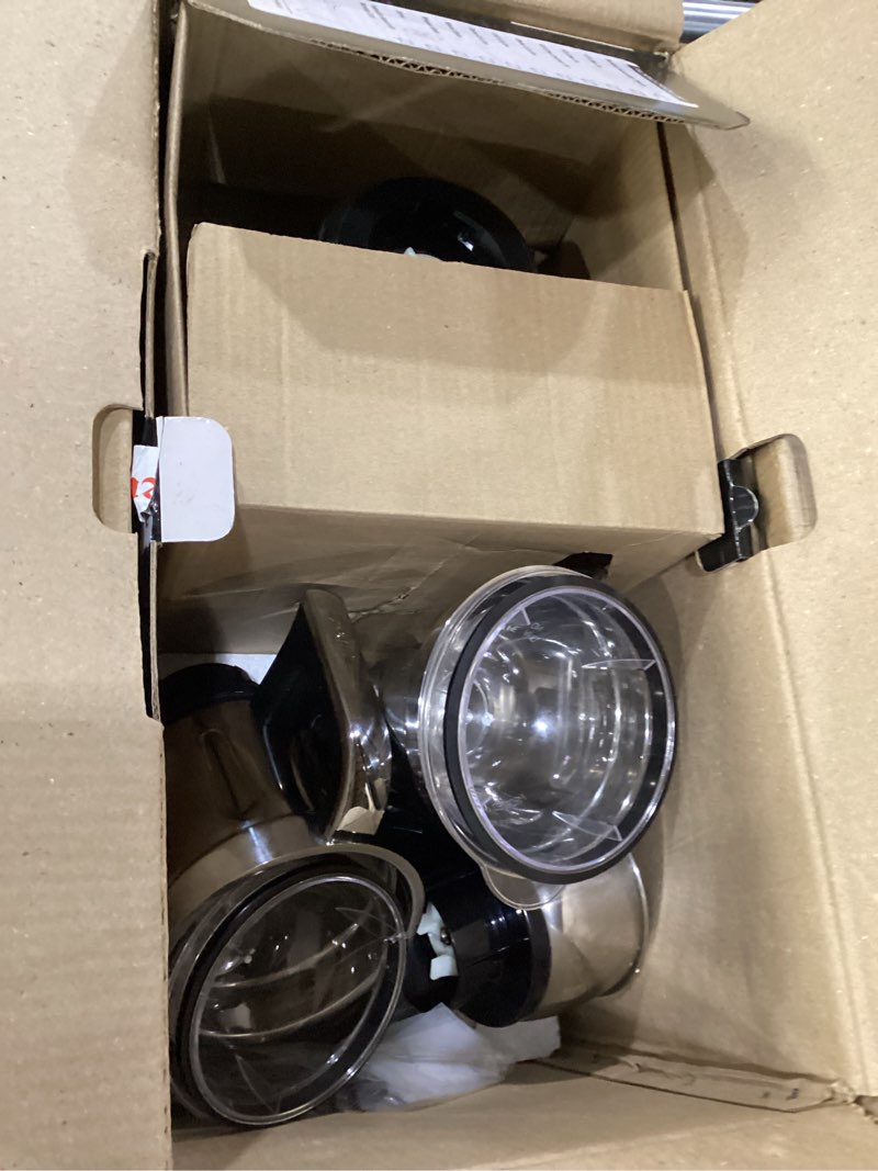 preethi steele 3-jar mixer grinder, 550-watt, silver