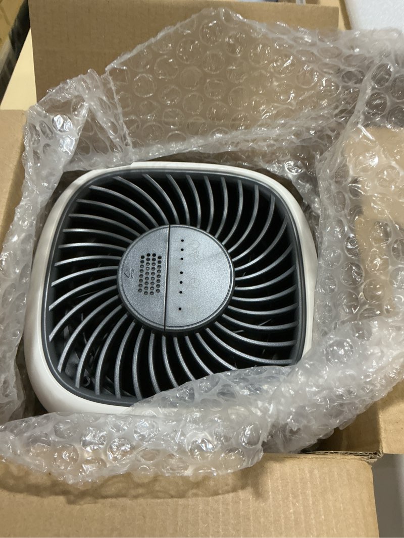 Condition photo showing Good Condition for Air Purifiers for Home with H13 Quiet HEPA Filter Up to 1076 Ft² for Pet Hair, Odors, Pollen, Smoke, Compact Air Cleaner with 3 Speeds, Timer, Aroma Quiet 360°Intake Filter, White