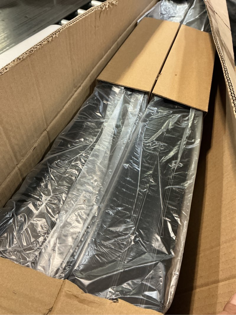 Condition photo showing New/Like New for hykolity Linkable LED Linear Light, 4FT Dimmable, 40W 4800lm 3 CCT Selectable, Seamless Connection, LED Suspended Lighting Fixture for Home, Office, Market,4pack-Black 4FT-4Pack Black